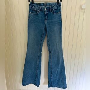 Target Blue Flare Wide Leg Jeans